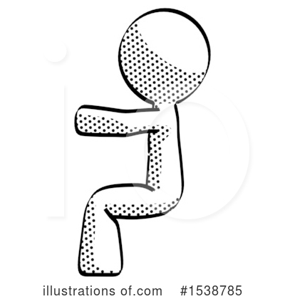 Royalty-Free (RF) Halftone Design Mascot Clipart Illustration by Leo Blanchette - Stock Sample #1538785