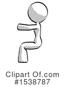 Halftone Design Mascot Clipart #1538787 by Leo Blanchette