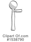 Halftone Design Mascot Clipart #1538790 by Leo Blanchette