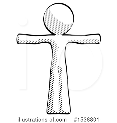 Royalty-Free (RF) Halftone Design Mascot Clipart Illustration by Leo Blanchette - Stock Sample #1538801