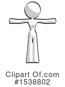Halftone Design Mascot Clipart #1538802 by Leo Blanchette