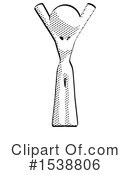 Halftone Design Mascot Clipart #1538806 by Leo Blanchette