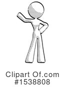 Halftone Design Mascot Clipart #1538808 by Leo Blanchette