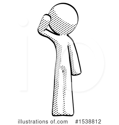 Royalty-Free (RF) Halftone Design Mascot Clipart Illustration by Leo Blanchette - Stock Sample #1538812