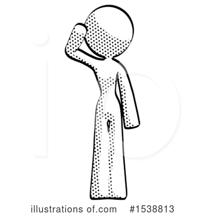 Royalty-Free (RF) Halftone Design Mascot Clipart Illustration by Leo Blanchette - Stock Sample #1538813