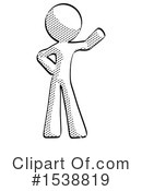 Halftone Design Mascot Clipart #1538819 by Leo Blanchette