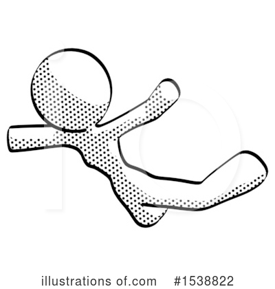 Royalty-Free (RF) Halftone Design Mascot Clipart Illustration by Leo Blanchette - Stock Sample #1538822
