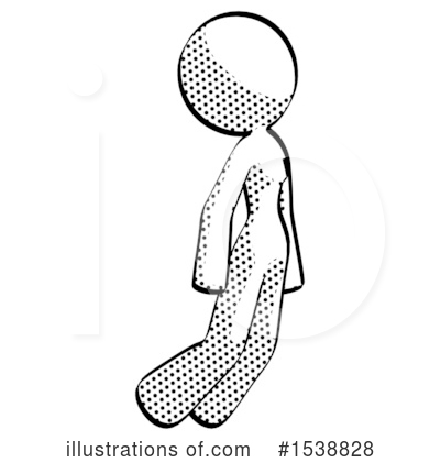 Royalty-Free (RF) Halftone Design Mascot Clipart Illustration by Leo Blanchette - Stock Sample #1538828