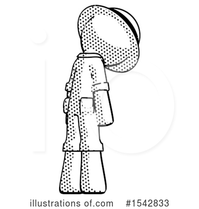 Royalty-Free (RF) Halftone Design Mascot Clipart Illustration by Leo Blanchette - Stock Sample #1542833