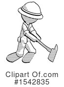 Halftone Design Mascot Clipart #1542835 by Leo Blanchette