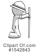 Halftone Design Mascot Clipart #1542843 by Leo Blanchette