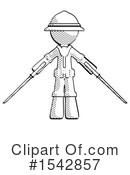 Halftone Design Mascot Clipart #1542857 by Leo Blanchette