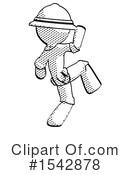 Halftone Design Mascot Clipart #1542878 by Leo Blanchette