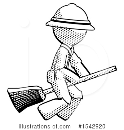 Royalty-Free (RF) Halftone Design Mascot Clipart Illustration by Leo Blanchette - Stock Sample #1542920