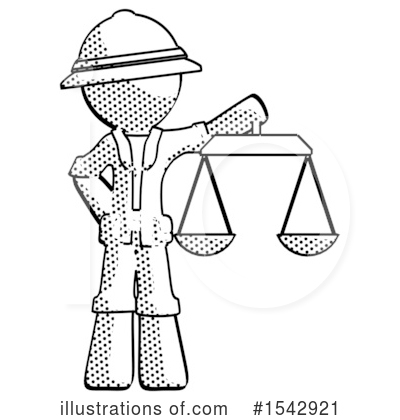 Royalty-Free (RF) Halftone Design Mascot Clipart Illustration by Leo Blanchette - Stock Sample #1542921
