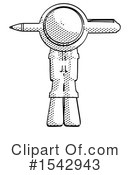Halftone Design Mascot Clipart #1542943 by Leo Blanchette