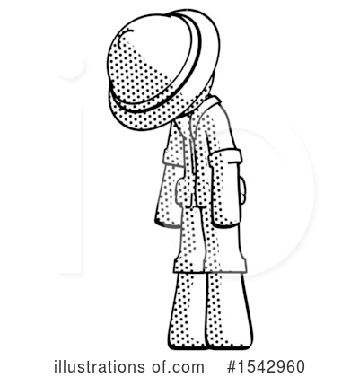 Royalty-Free (RF) Halftone Design Mascot Clipart Illustration by Leo Blanchette - Stock Sample #1542960