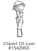 Halftone Design Mascot Clipart #1542963 by Leo Blanchette