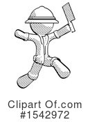 Halftone Design Mascot Clipart #1542972 by Leo Blanchette