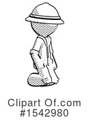 Halftone Design Mascot Clipart #1542980 by Leo Blanchette