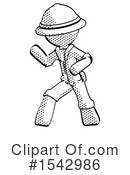 Halftone Design Mascot Clipart #1542986 by Leo Blanchette