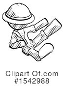 Halftone Design Mascot Clipart #1542988 by Leo Blanchette