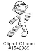Halftone Design Mascot Clipart #1542989 by Leo Blanchette