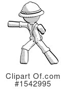 Halftone Design Mascot Clipart #1542995 by Leo Blanchette