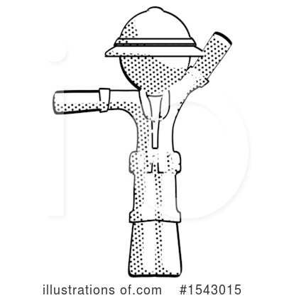 Royalty-Free (RF) Halftone Design Mascot Clipart Illustration by Leo Blanchette - Stock Sample #1543015