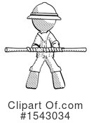 Halftone Design Mascot Clipart #1543034 by Leo Blanchette