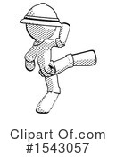 Halftone Design Mascot Clipart #1543057 by Leo Blanchette