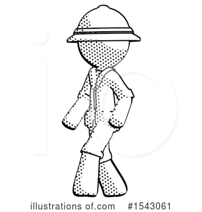 Royalty-Free (RF) Halftone Design Mascot Clipart Illustration by Leo Blanchette - Stock Sample #1543061