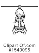 Halftone Design Mascot Clipart #1543095 by Leo Blanchette