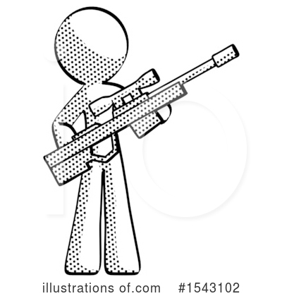 Royalty-Free (RF) Halftone Design Mascot Clipart Illustration by Leo Blanchette - Stock Sample #1543102