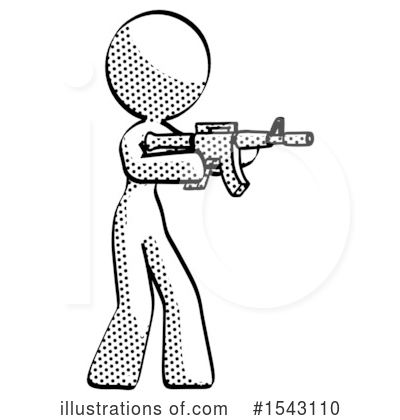 Royalty-Free (RF) Halftone Design Mascot Clipart Illustration by Leo Blanchette - Stock Sample #1543110