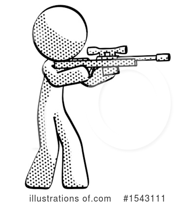 Royalty-Free (RF) Halftone Design Mascot Clipart Illustration by Leo Blanchette - Stock Sample #1543111