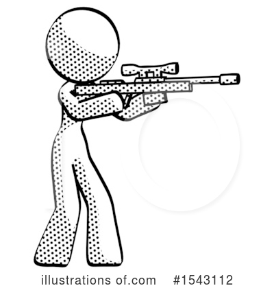 Royalty-Free (RF) Halftone Design Mascot Clipart Illustration by Leo Blanchette - Stock Sample #1543112