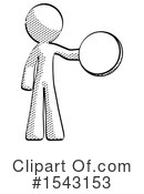 Halftone Design Mascot Clipart #1543153 by Leo Blanchette