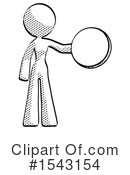 Halftone Design Mascot Clipart #1543154 by Leo Blanchette