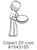 Halftone Design Mascot Clipart #1543155 by Leo Blanchette