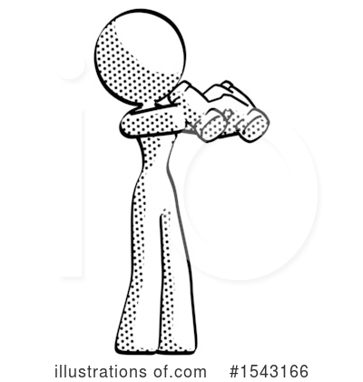 Halftone Design Mascot Clipart #1543166 by Leo Blanchette