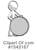 Halftone Design Mascot Clipart #1543167 by Leo Blanchette