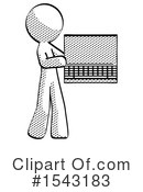 Halftone Design Mascot Clipart #1543183 by Leo Blanchette