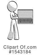 Halftone Design Mascot Clipart #1543184 by Leo Blanchette