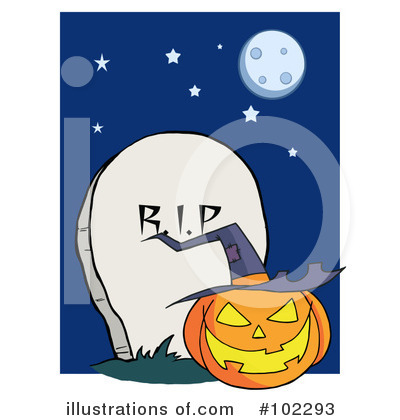 Royalty-Free (RF) Halloween Clipart Illustration by Hit Toon - Stock Sample #102293