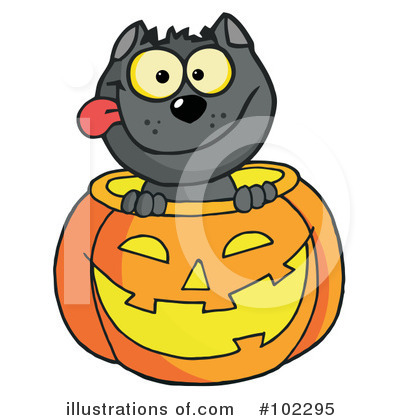 Halloween Cat Clipart #102295 by Hit Toon