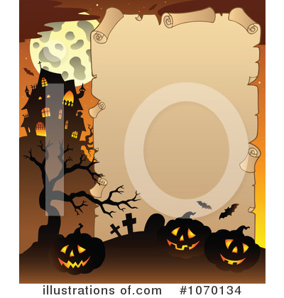 Royalty-Free (RF) Halloween Clipart Illustration by visekart - Stock Sample #1070134