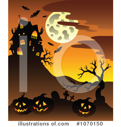 Royalty-Free (RF) Halloween Clipart Illustration by visekart - Stock Sample #1070150