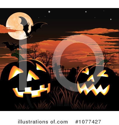 Royalty-Free (RF) Halloween Clipart Illustration by AtStockIllustration - Stock Sample #1077427
