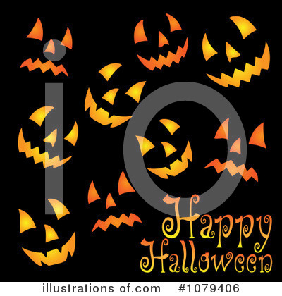 Royalty-Free (RF) Halloween Clipart Illustration by visekart - Stock Sample #1079406